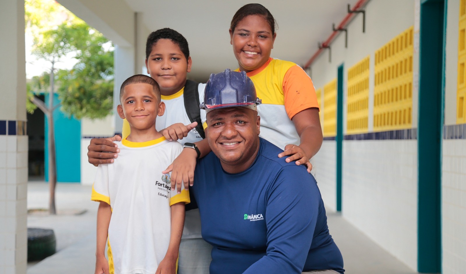 orge Silva Lima Filho e sua família